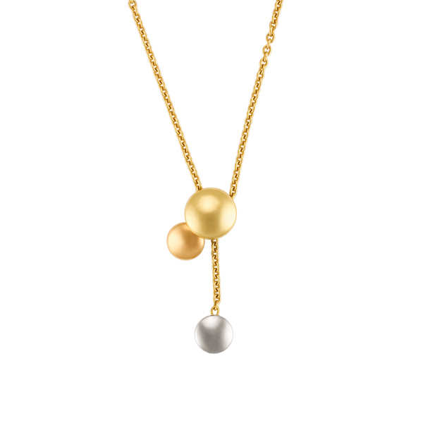 Cartier Trinity necklace in 18k yellow white & rose gold image 1