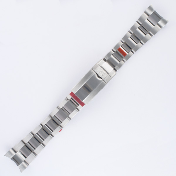Rolex Oyster stainless steel band bracelet 20mm x 6.5" length image 1