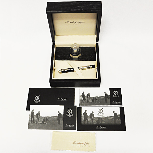 Limited edition Montegrappha St.Andrews links Fountain pen with 18k nib 125/ 600 image 1