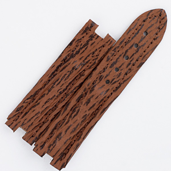 Philippe Charriol brown shark skin strap (18x18) image 1