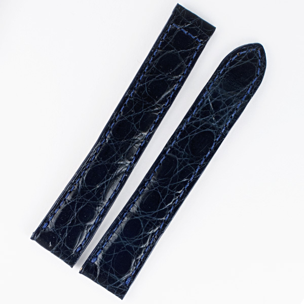 Cartier blue alligator strap (16x14) image 1
