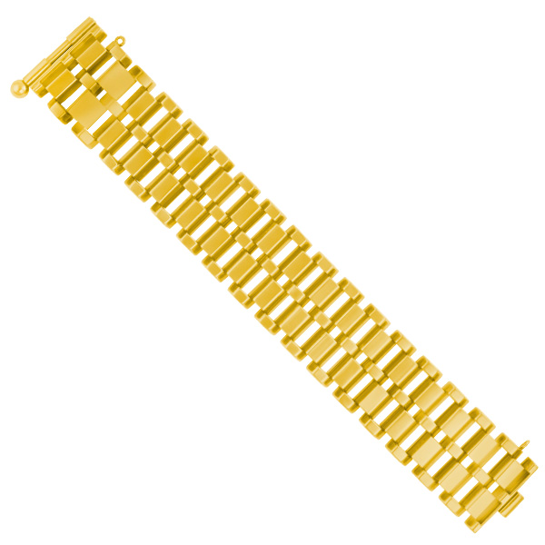 14k yellow gold bracelet image 1