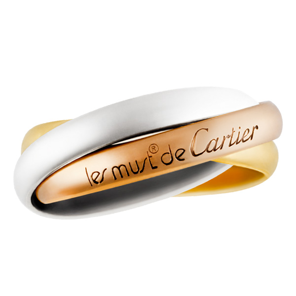 Cartier Trinity ring In 18k image 1
