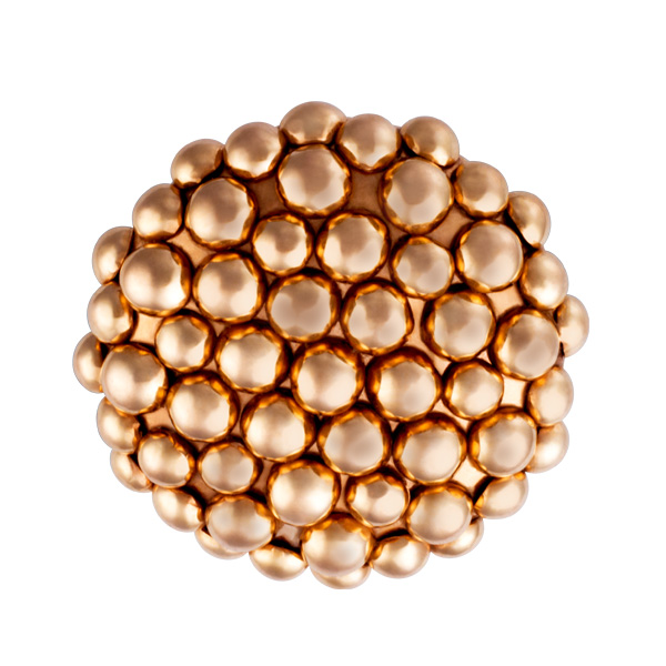 Brazilian designer Carla Amorim 18k rose gold cluster ring image 1