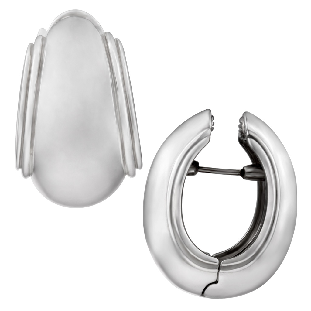 Tiffany & Co hoop earrings image 1