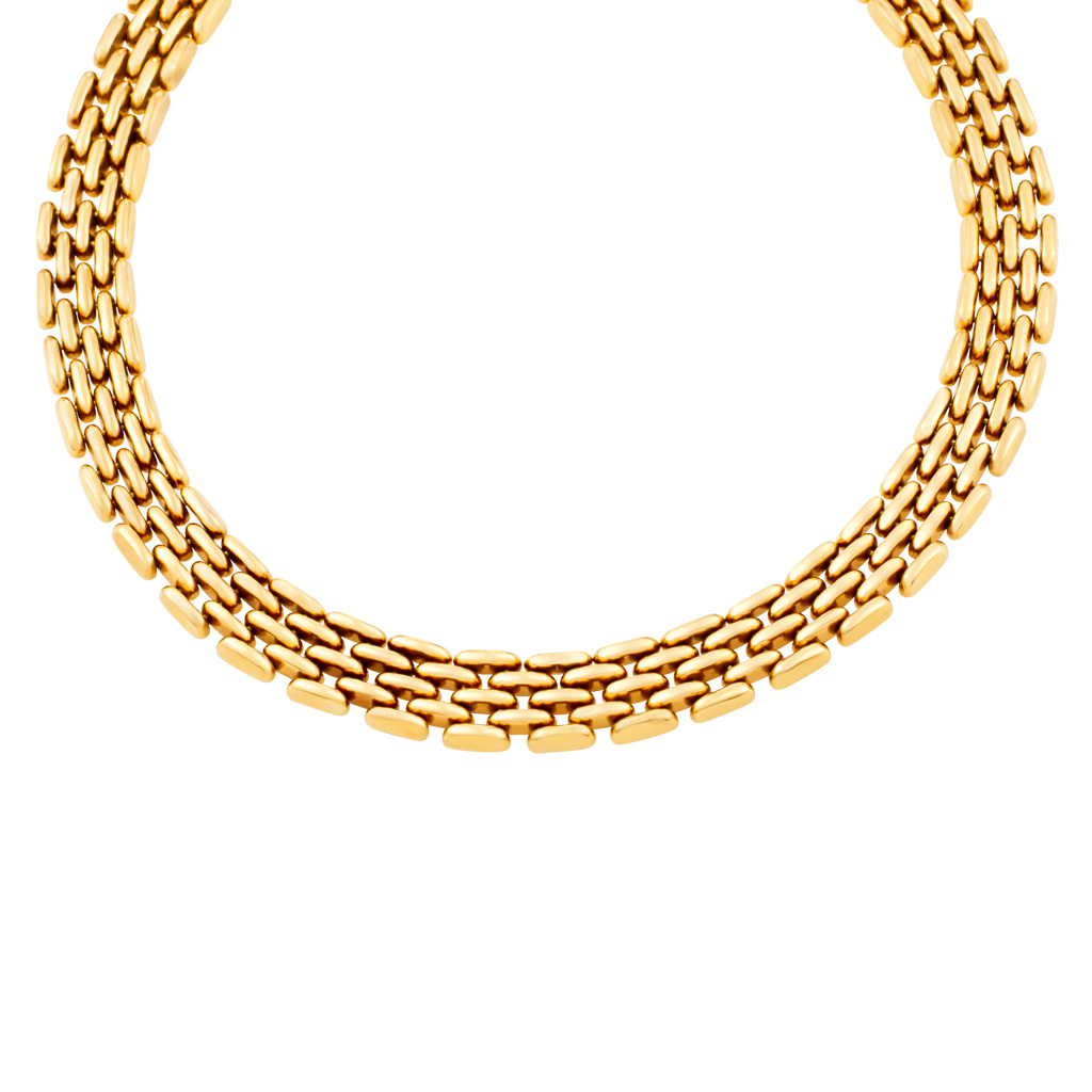 Choker necklace in 18k image 1
