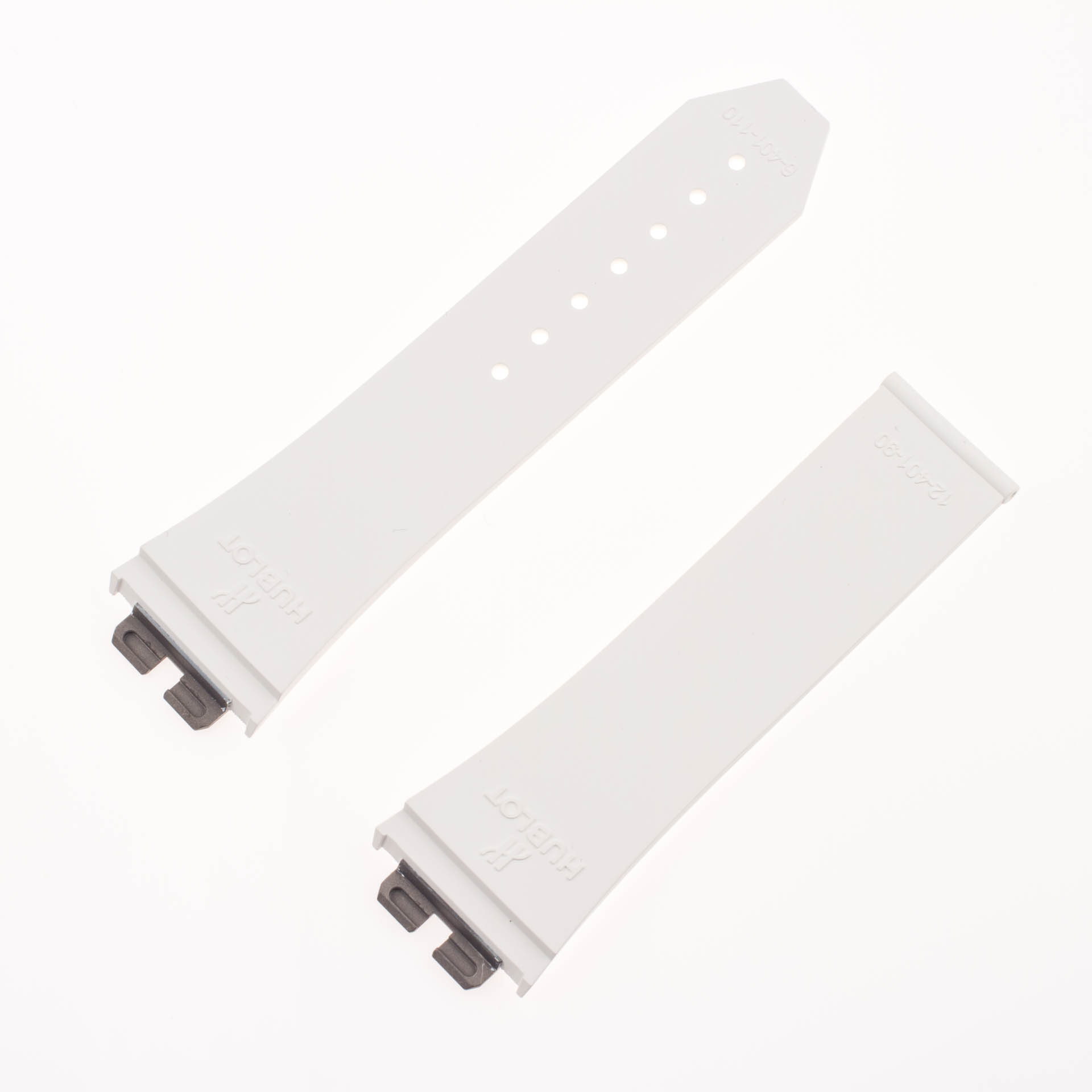Hublot white rubber strap (27x22) image 1