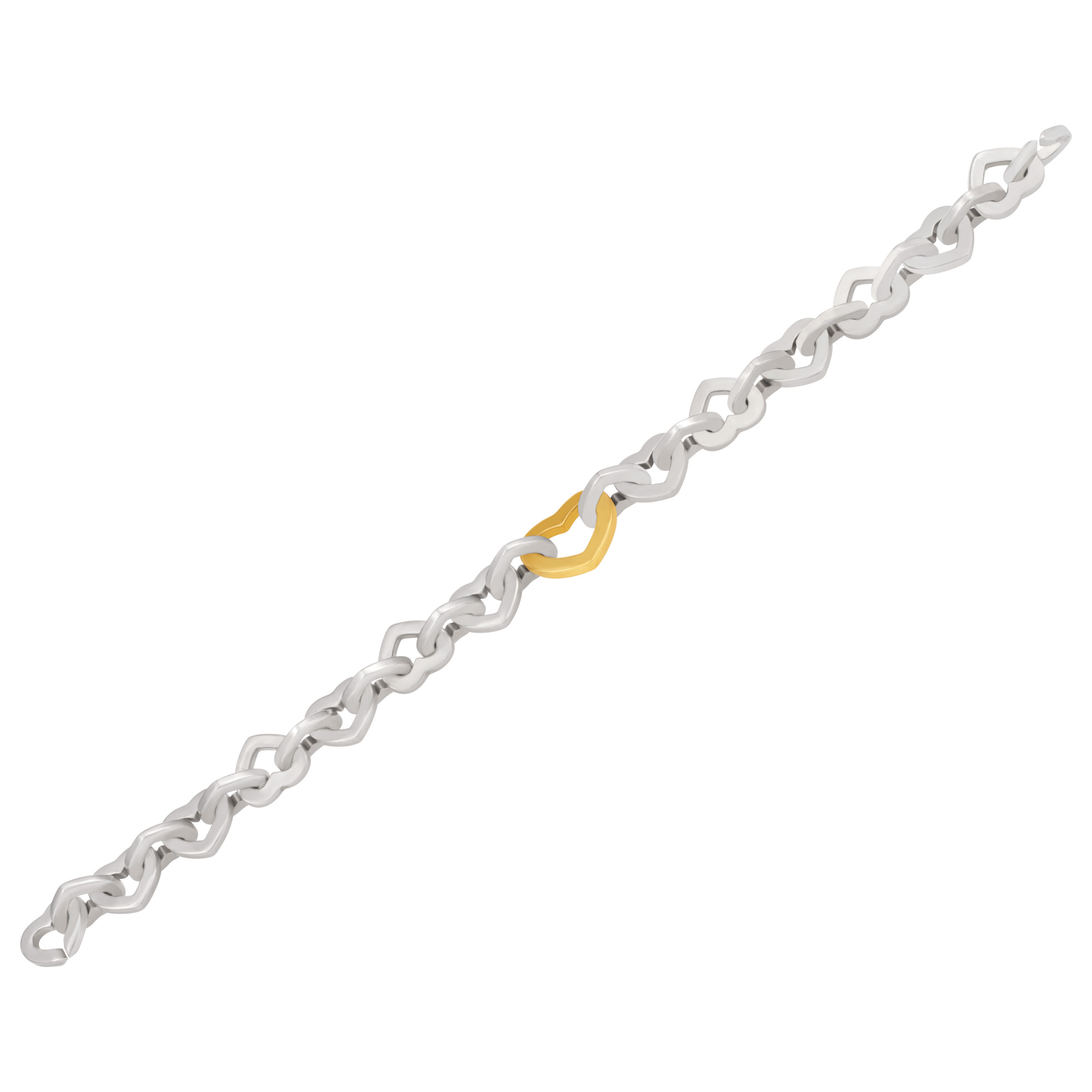 Tiffany & Co. heart style silver bracelet image 1