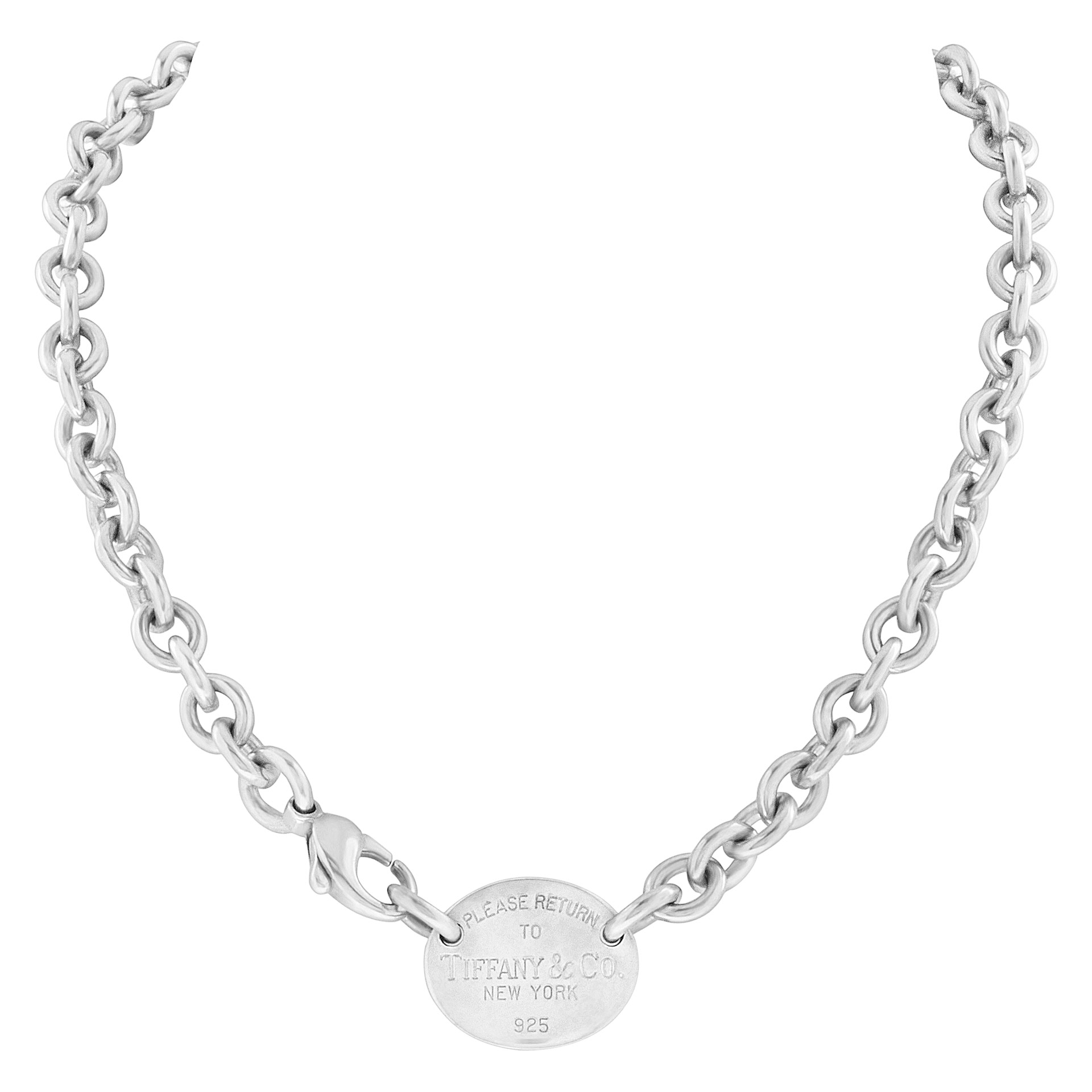 Tiffany & Co silver necklace image 1