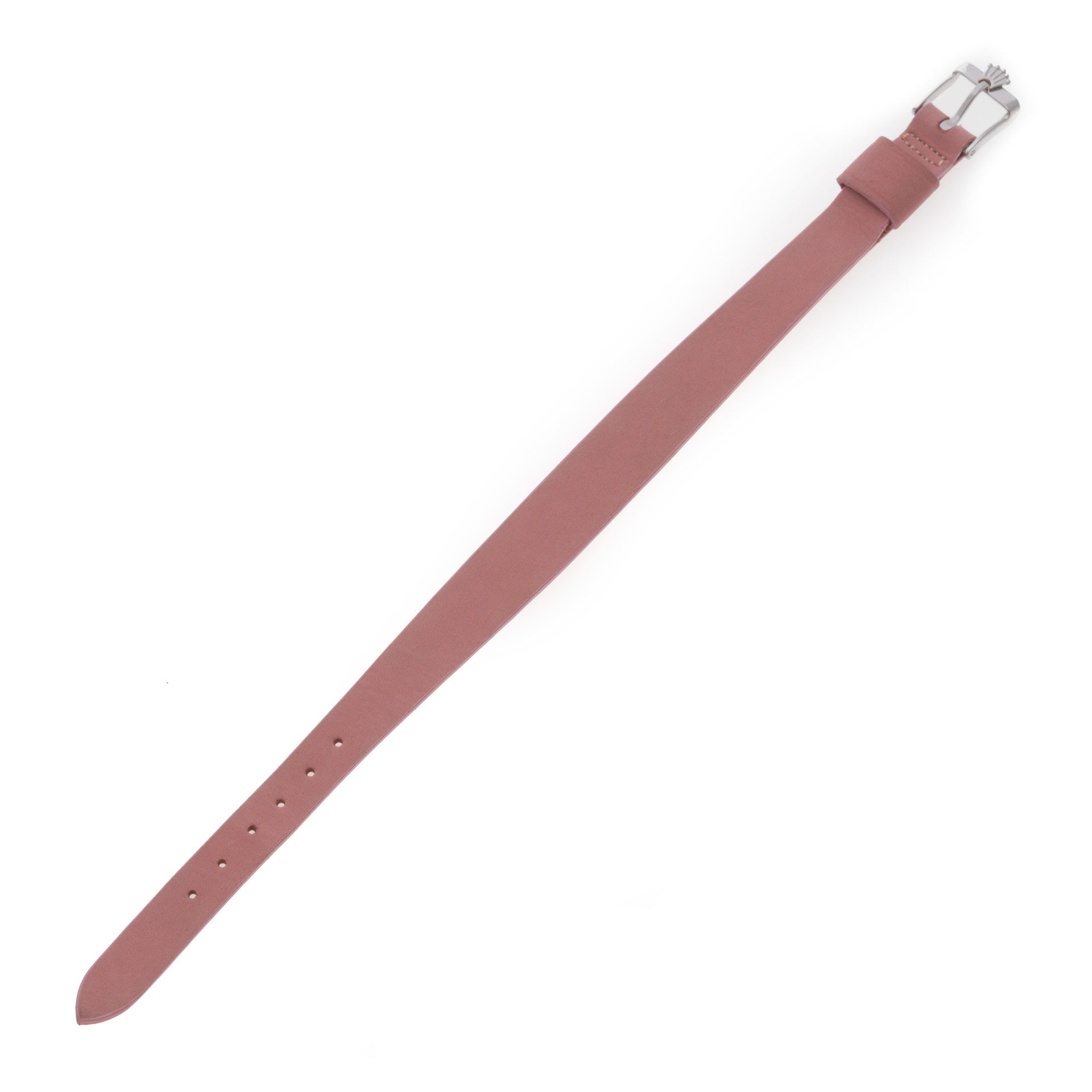 Rolex pink leather strap (8.5 x 12mm) image 1