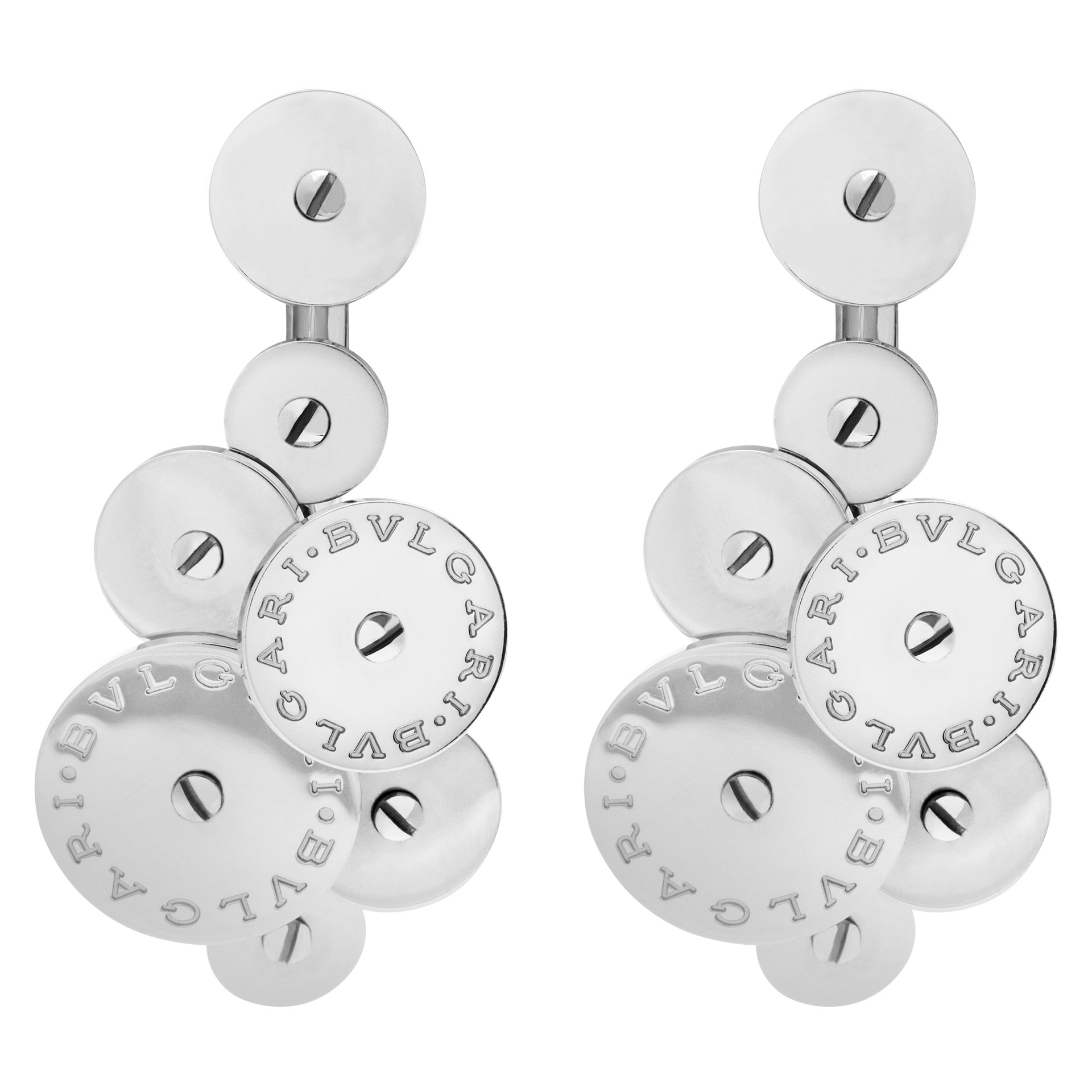 Bvlgari Cicladi earrings in 18k white 