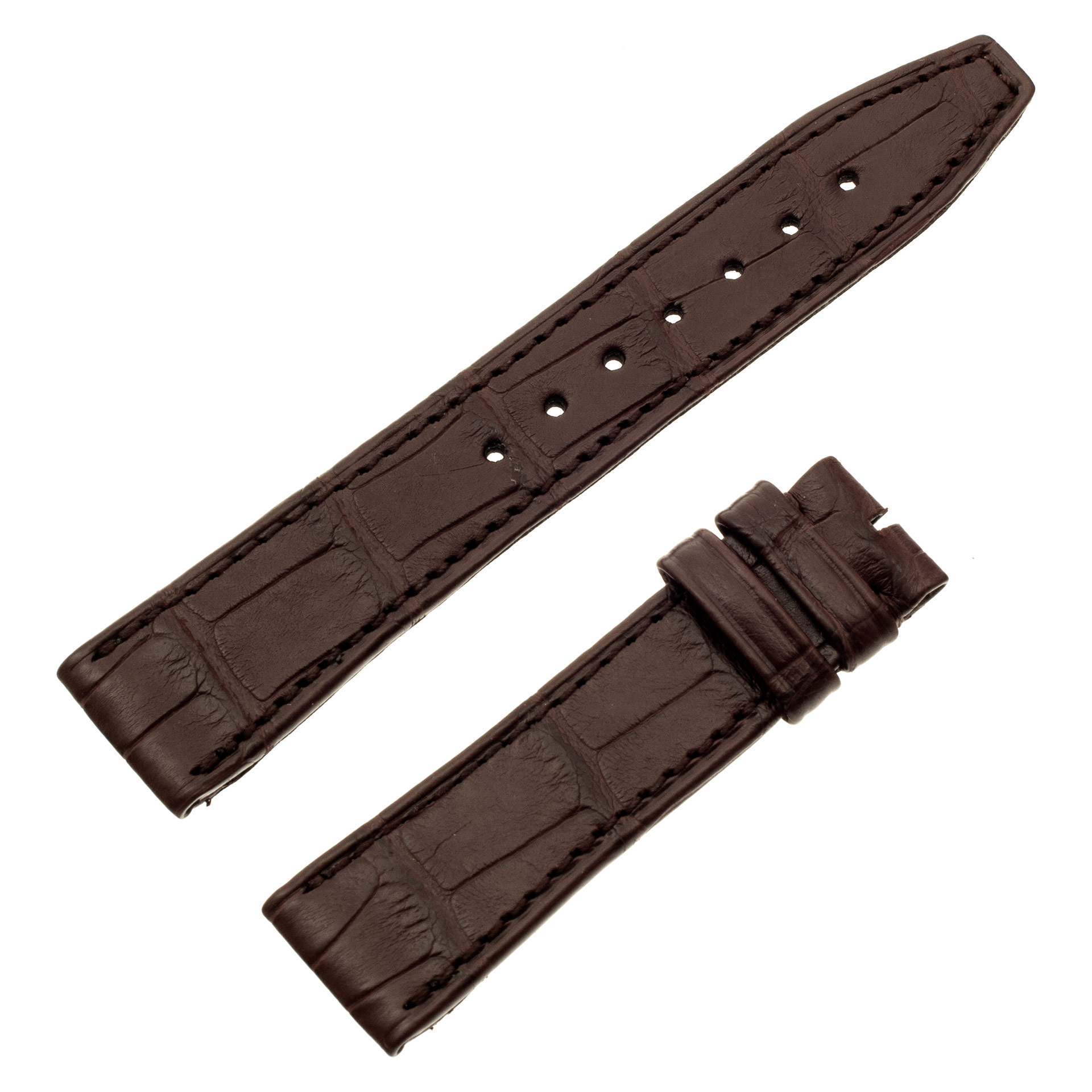IWC brown alligator strap (18x16) image 1