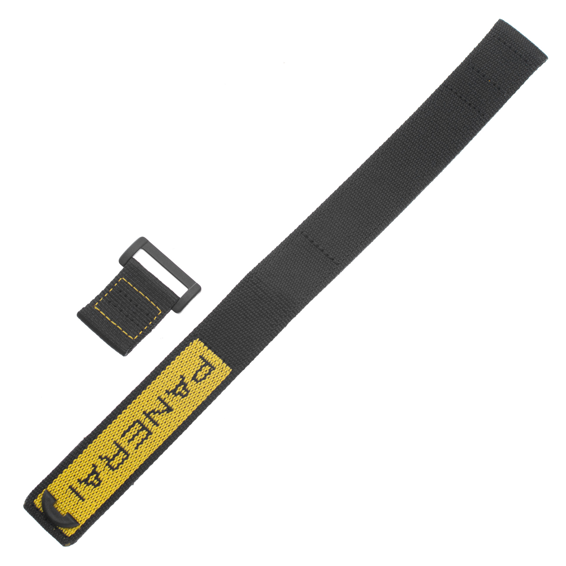 Panerai black and yellow nylon strap (24mm x 24mm) image 1