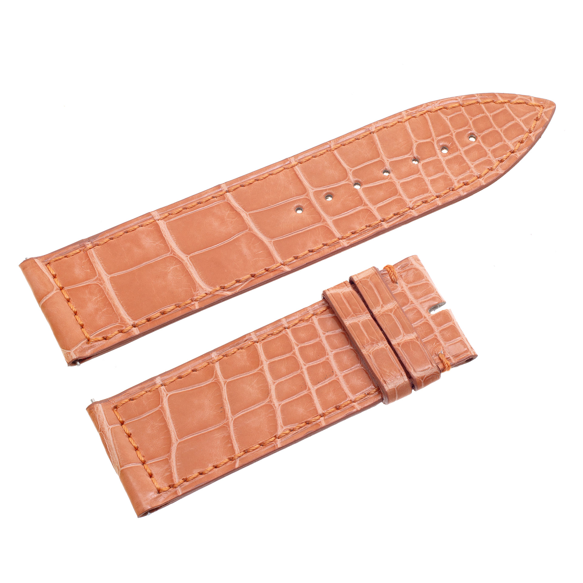 Franck Muller Pink Crocodile leather strap (22x22) image 1
