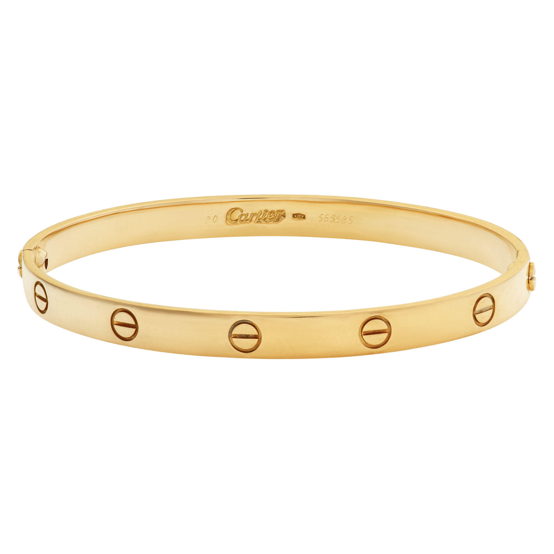 Cartier Love bracelet in 18k yellow gold image 1