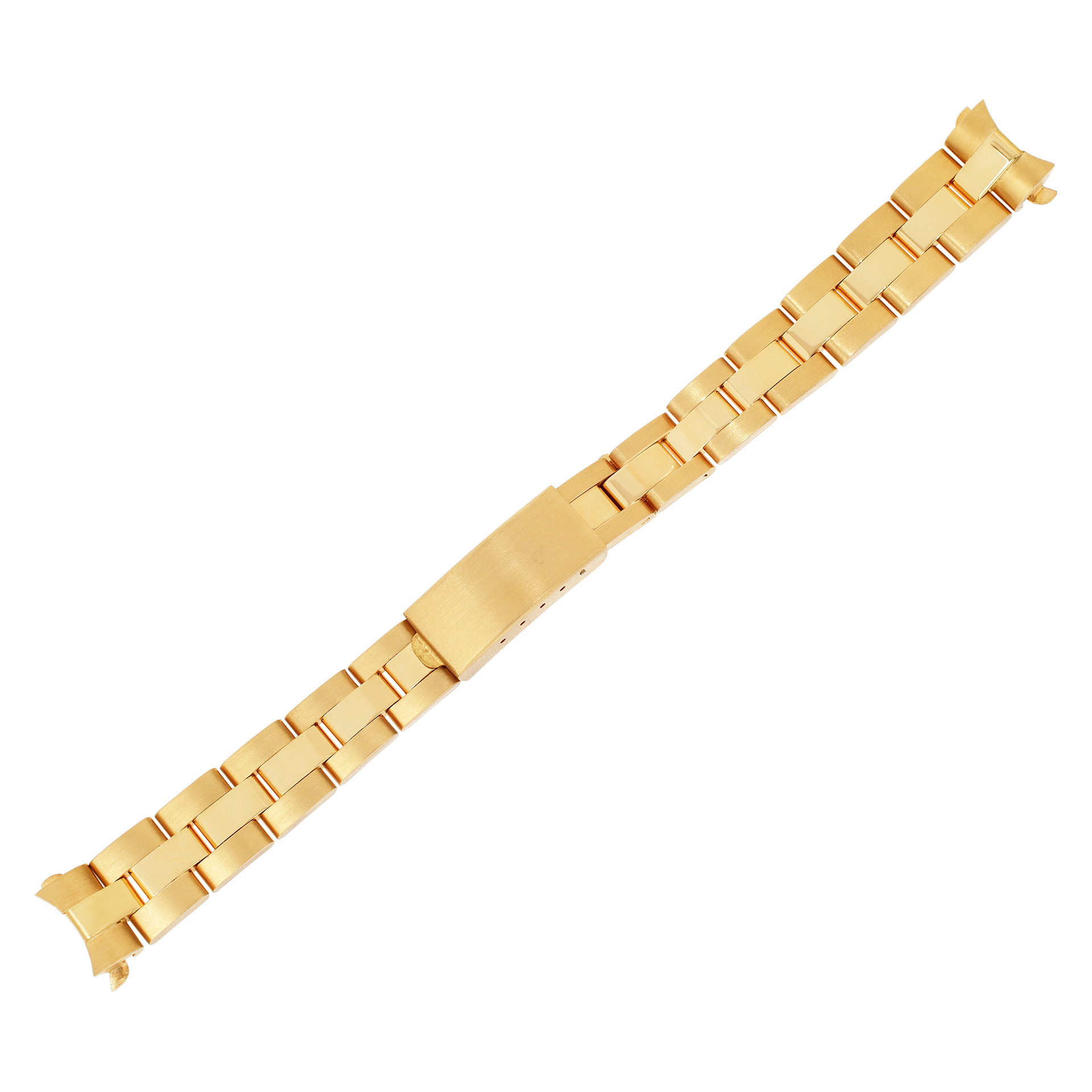 Italian 18k ladies oyster band (13mm x 11mm) image 1