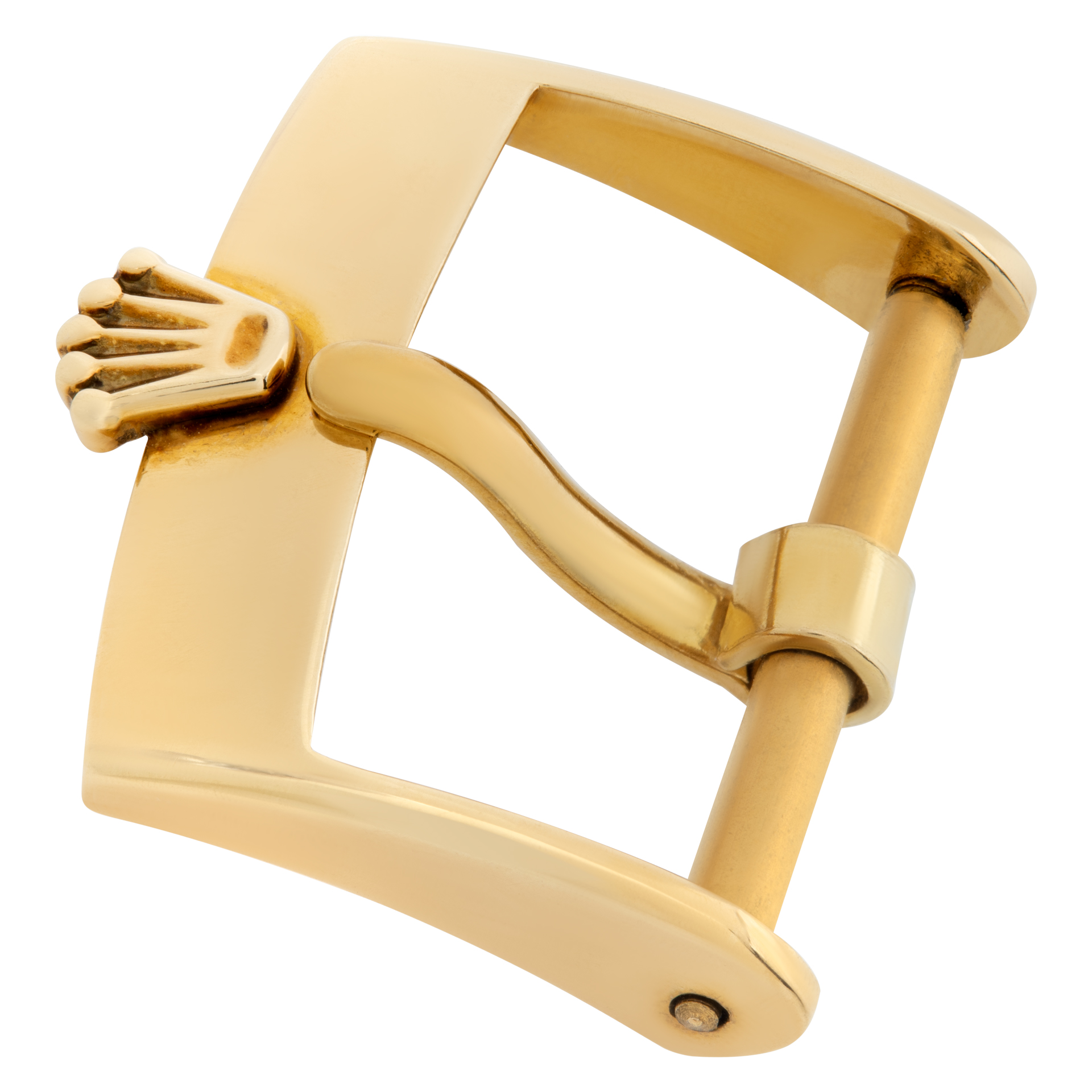 original Rolex tang buckle in 18k yellow gold 16mm image 1