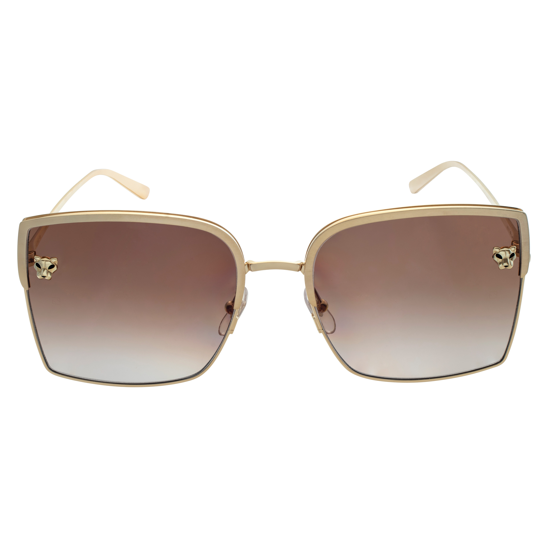 Cartier Gold Square Sunglasses image 1