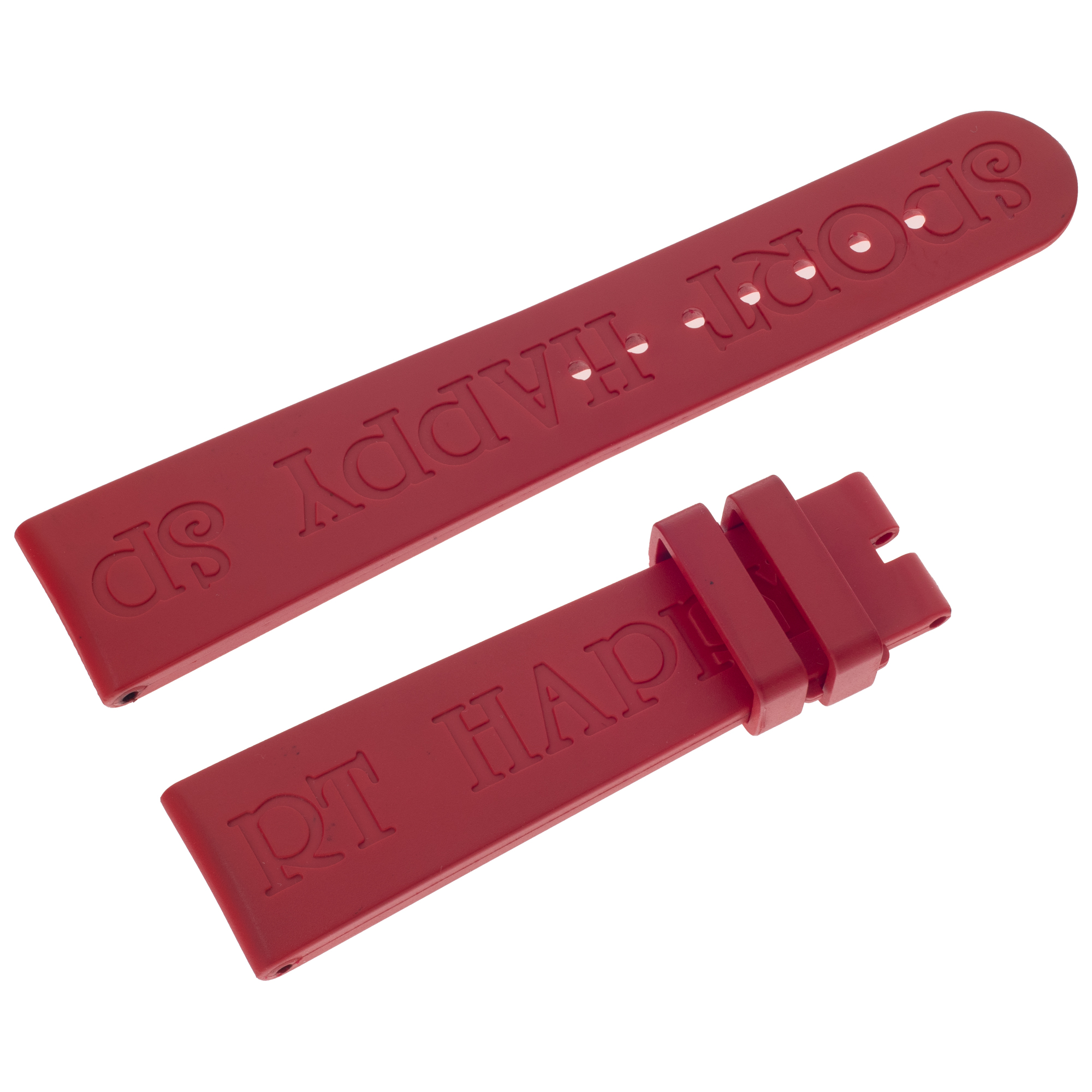 Chopard Happy Sport Red Rubber Strap image 1