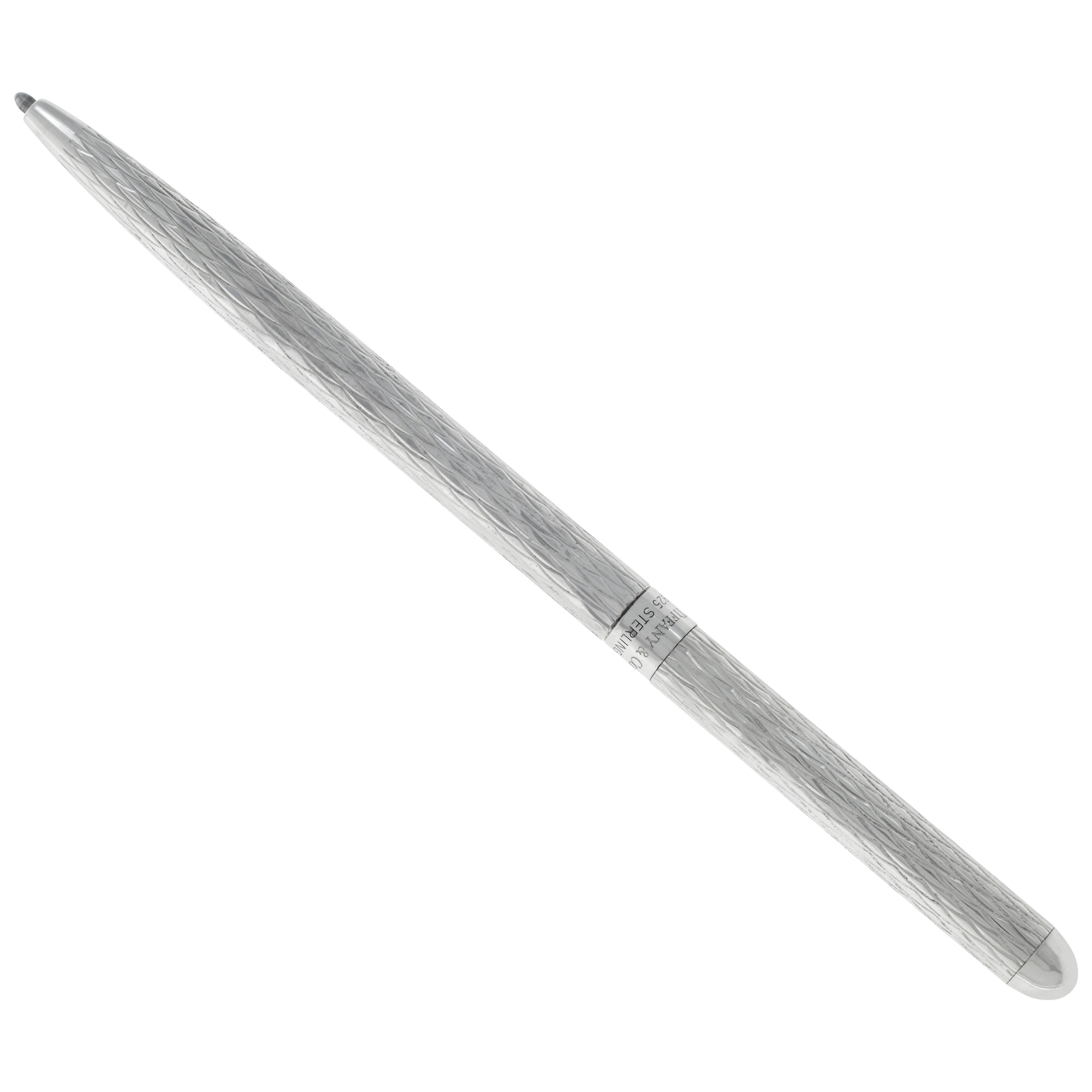 Tiffany & Co. sterling silver 925 ballpoint pen. image 1