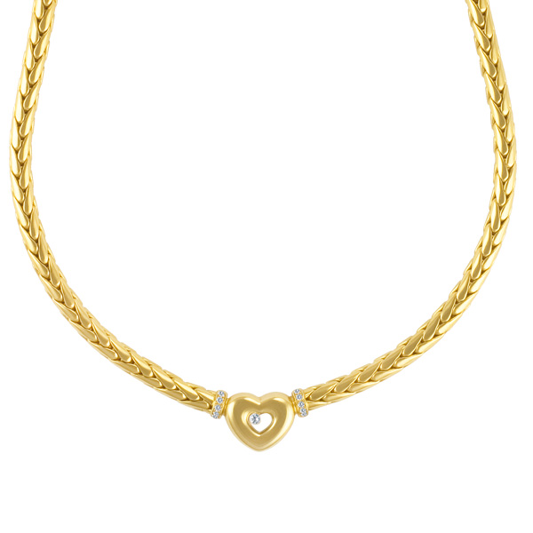 Chopard 18k yellow gold necklace image 1