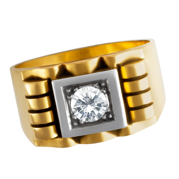Diamond ring in 18k image 1