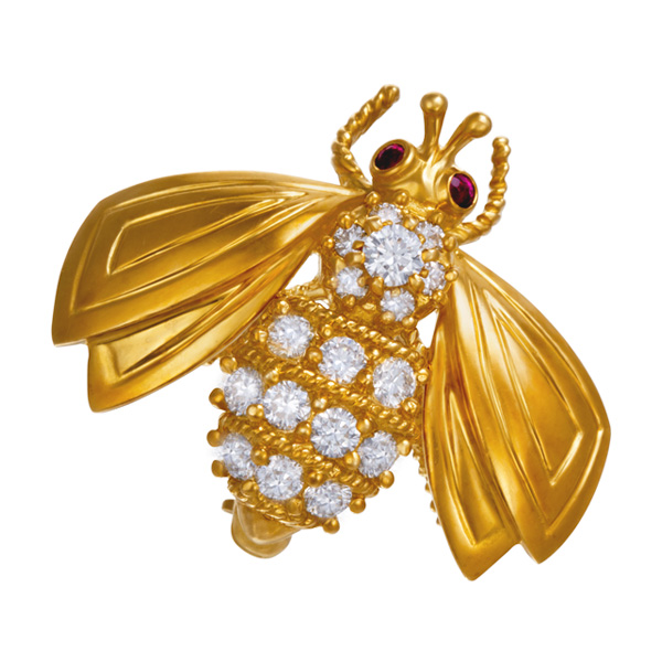 Bee pin by Tiffany & Co image 1