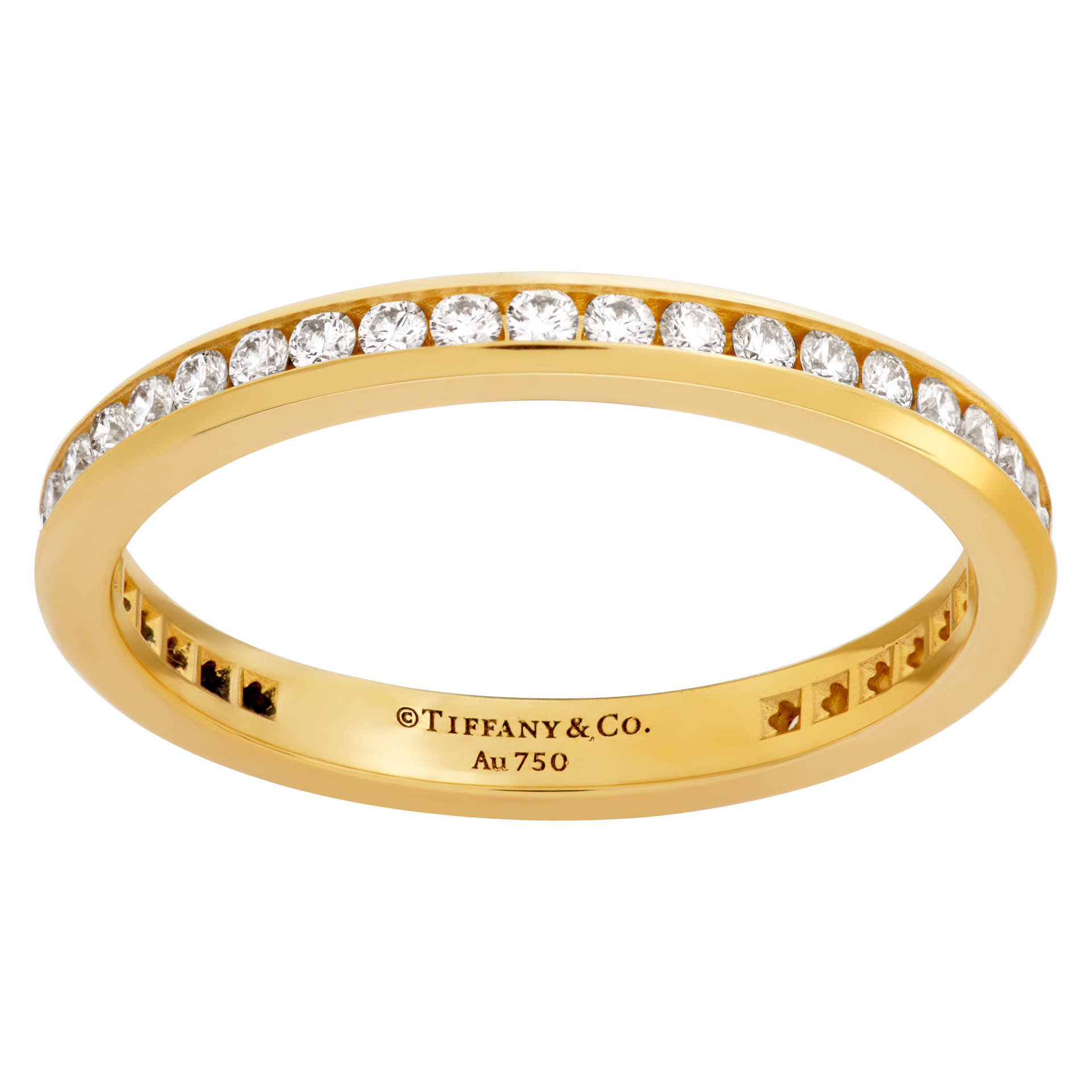 Tiffany & Co. "Soleste" full eternity band with diamonds in 18k image 1