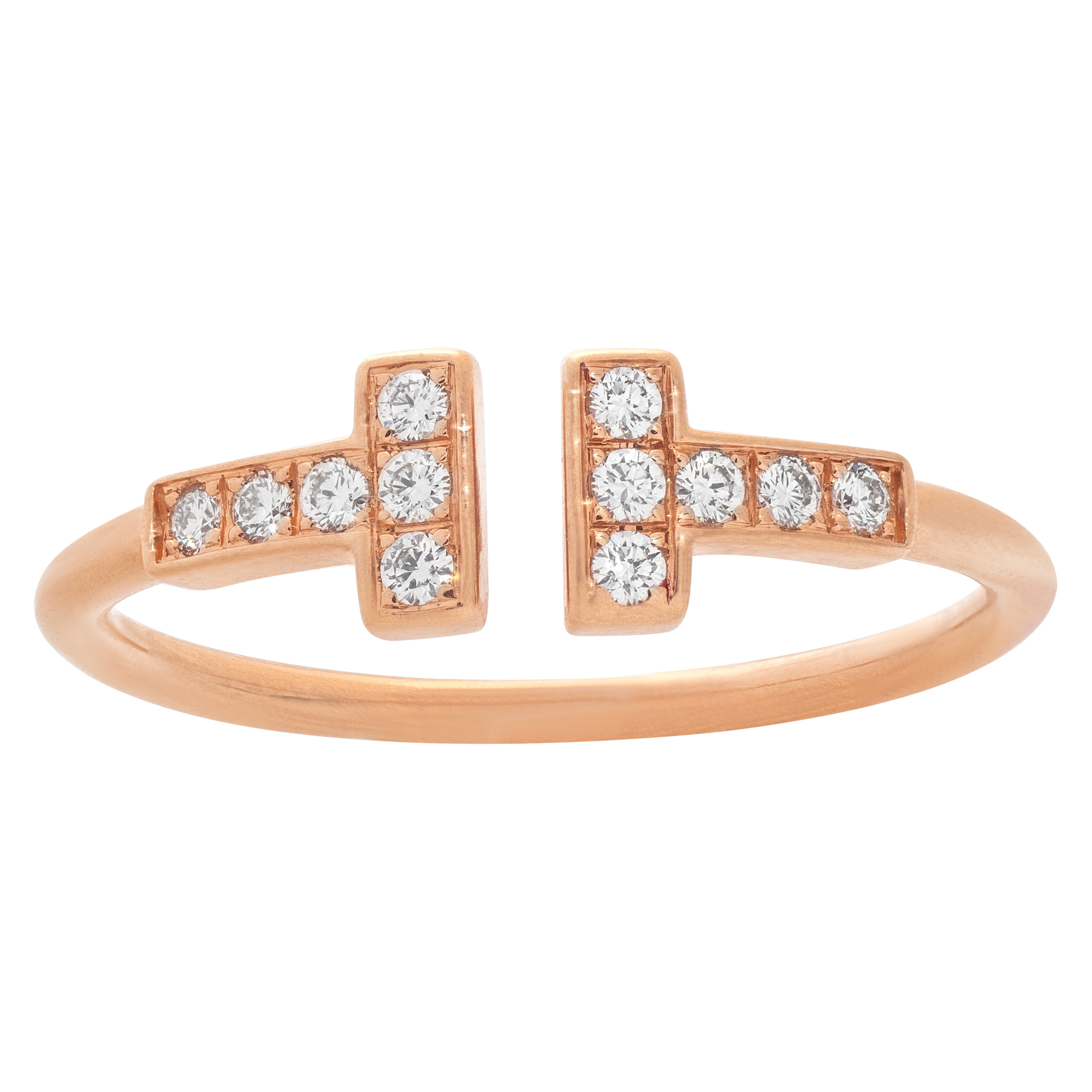 Tiffany & Co. Wire ring in 18k rose gold image 1