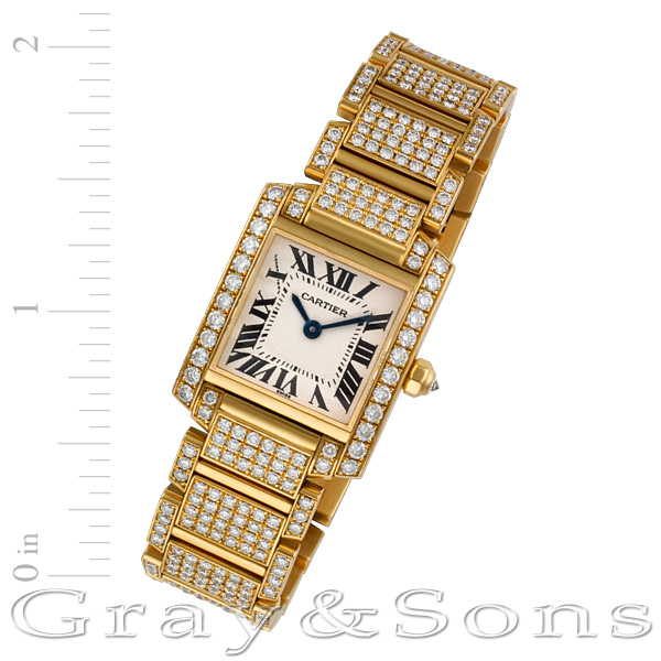 Cartier Tank Francaise 20mm WE1002SD image 1
