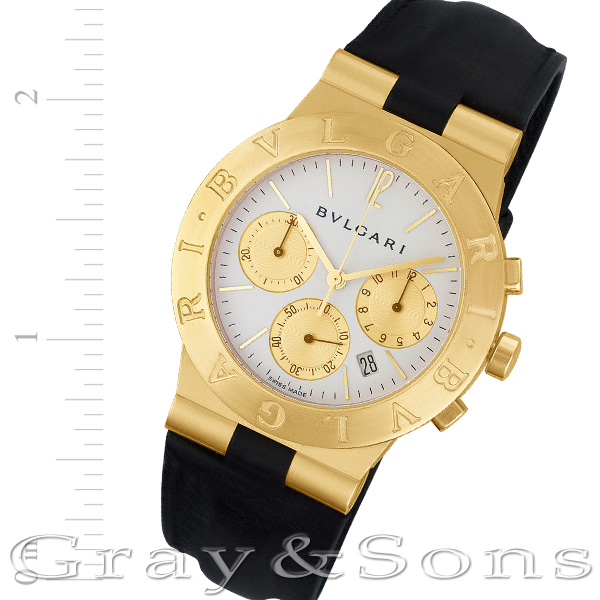 Bvlgari CH 35 G 18k 35mm Quartz watch 