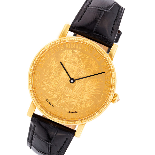 Corum gold coin 36mm image 1