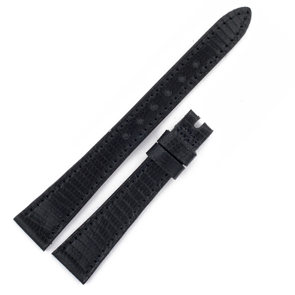 Ladies Concord black lizard strap (14x10)