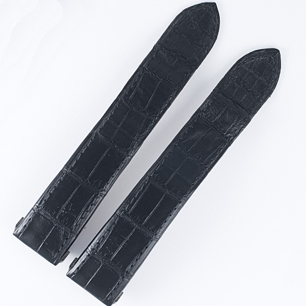 Cartier for Roadster black alligator strap (20x18)