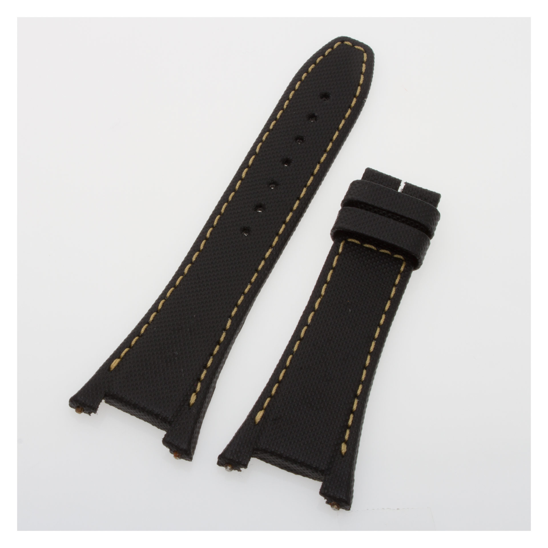 IWC black kevlar & rubber strap (28.5x17.5)