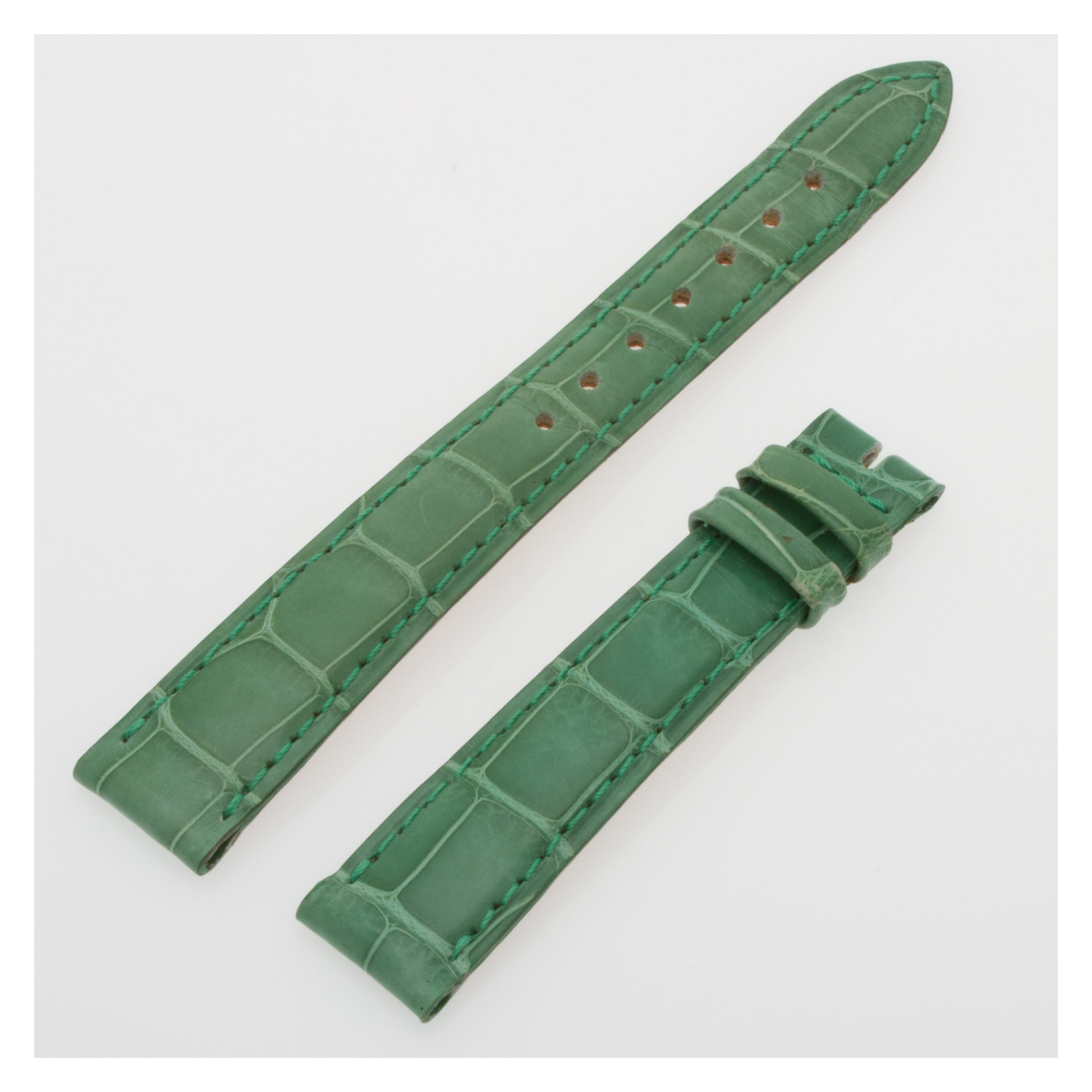 Jaeger-LeCoultre green alligator strap (14x12)