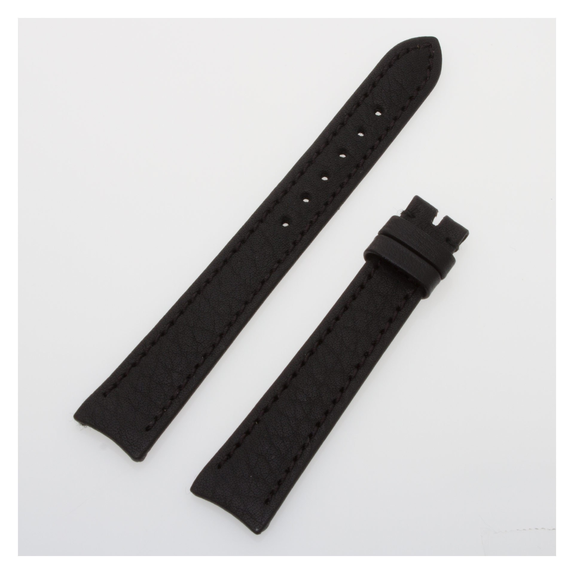 Ebel black leather strap (15 x 12)