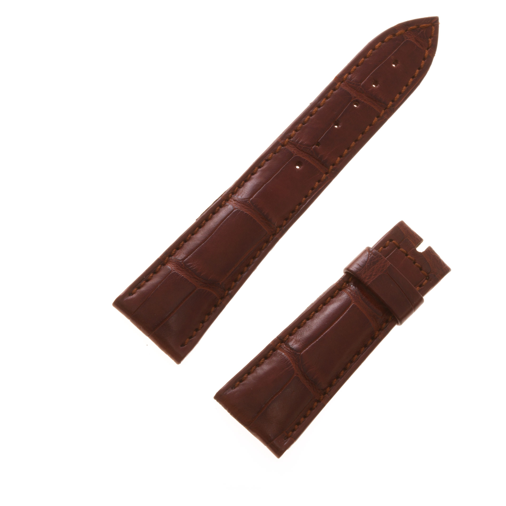 Orginal Breguet dark brown alligator strap (20mm x 16mm)