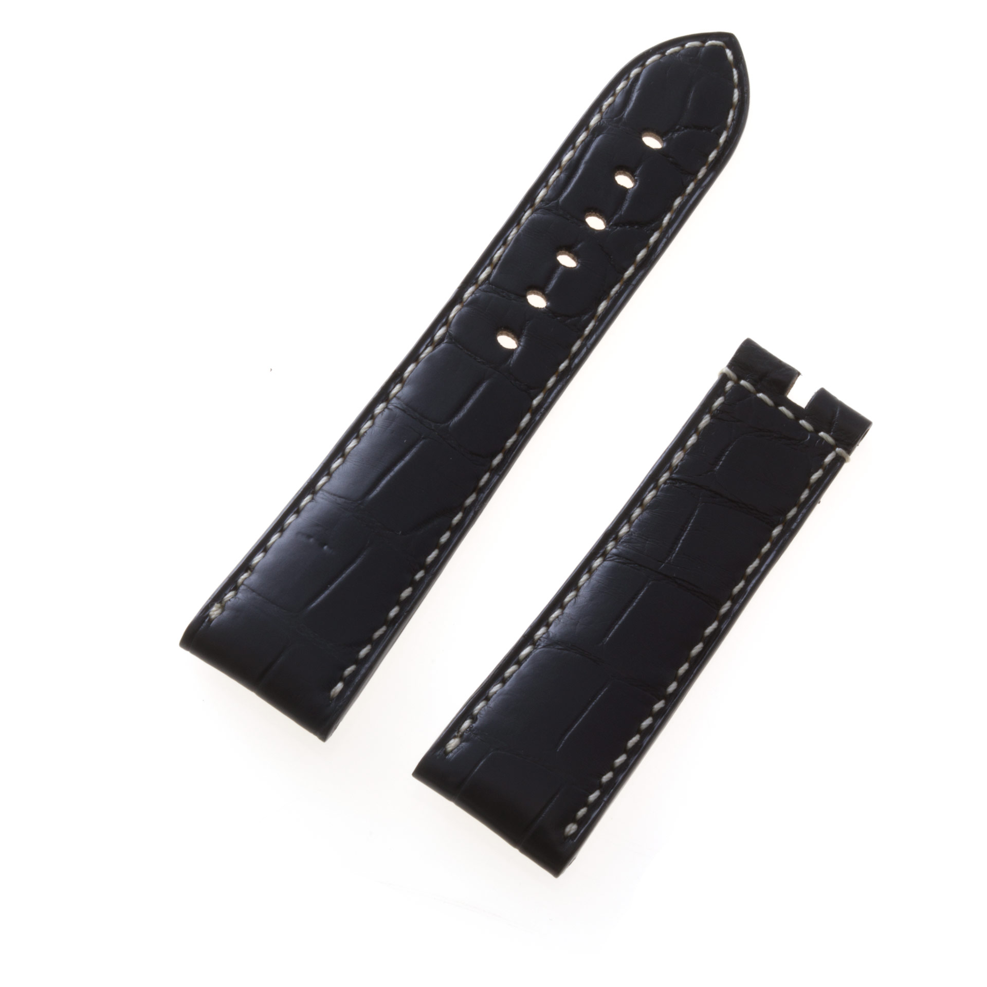 Breguet black alligator strap (23x20)