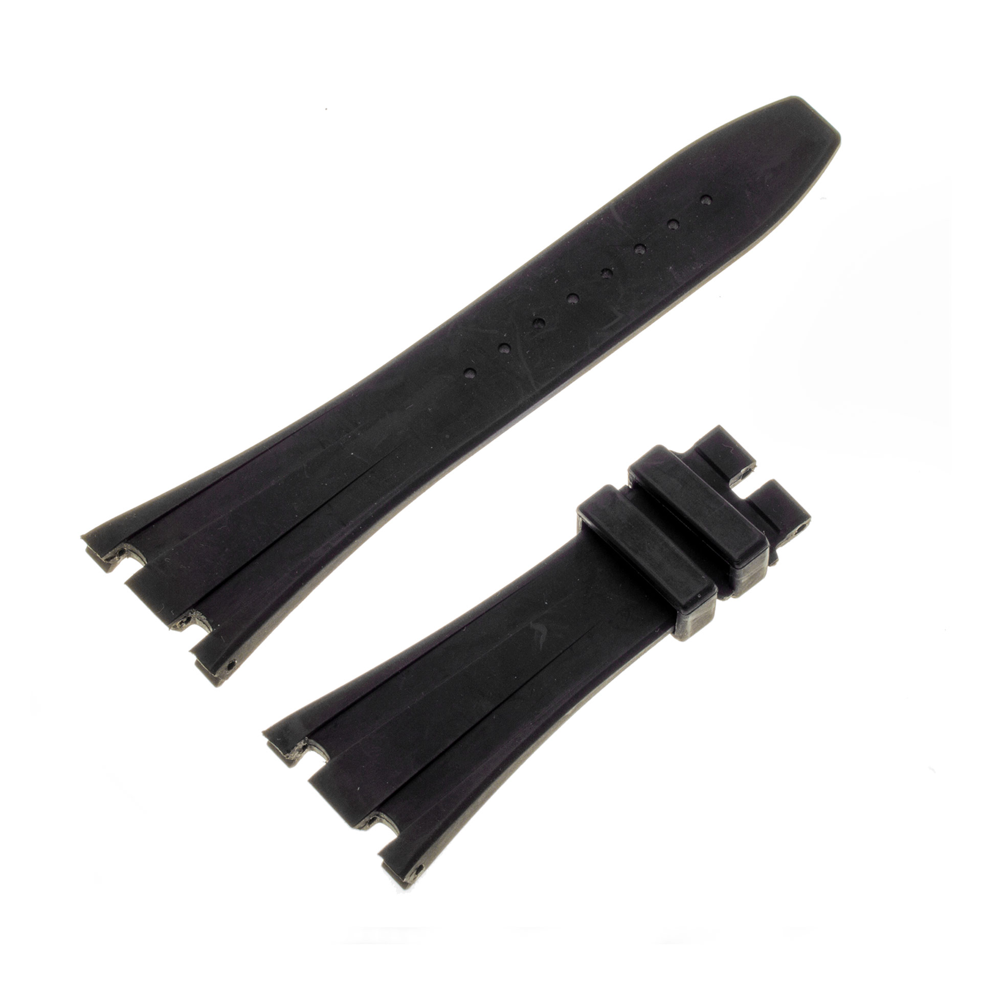 Audemars Piguet black rubber strap band 28mm x 18mm for Royal Oak Offshore