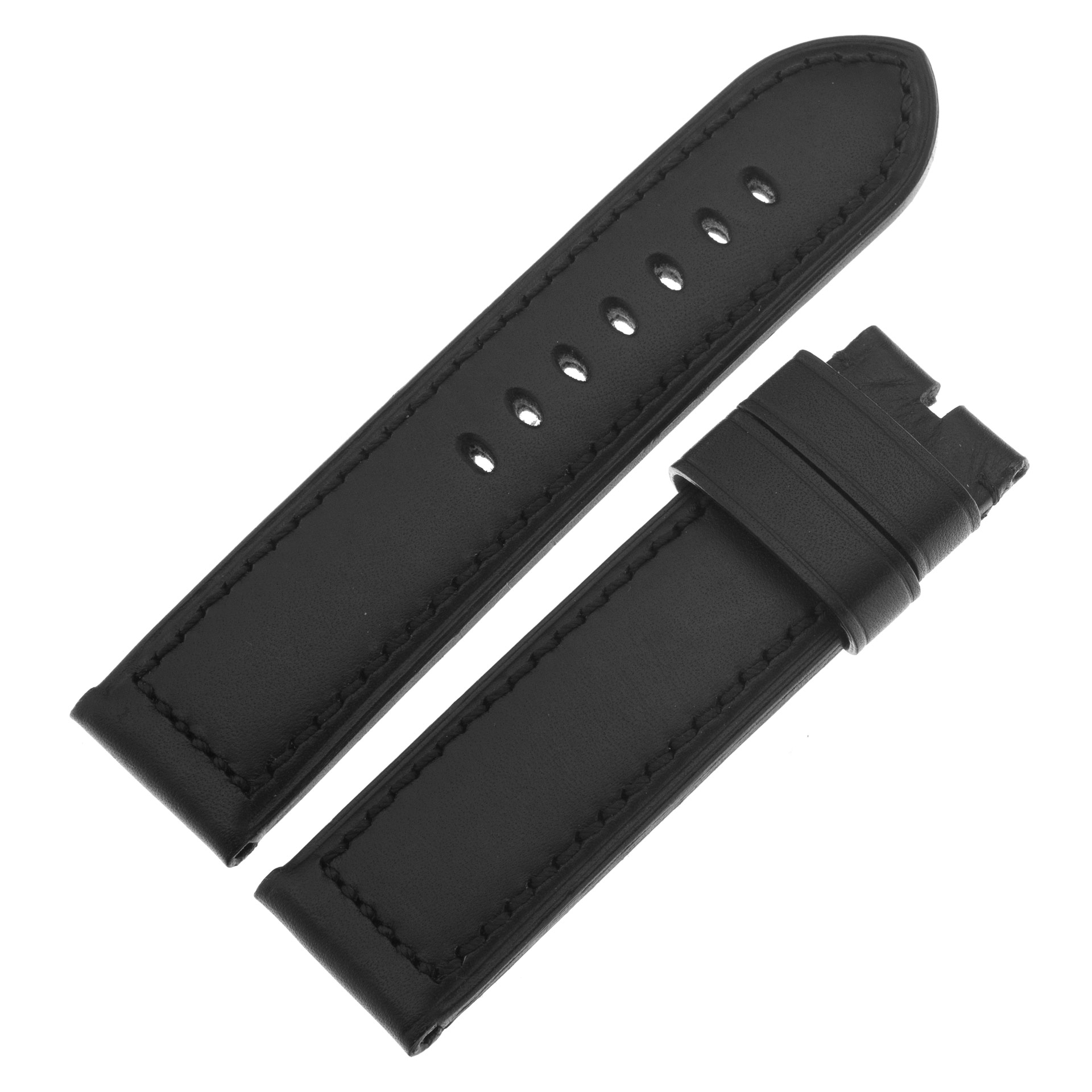 Panerai black leather strap (26mm x 25mm)
