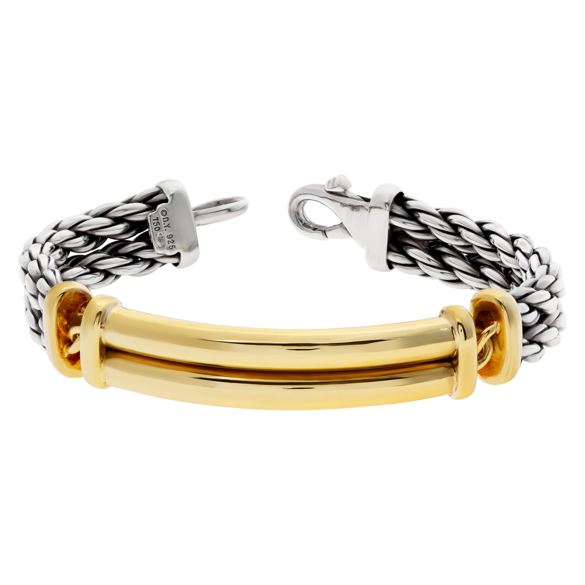 David Yurman wheat chain bar bracelet