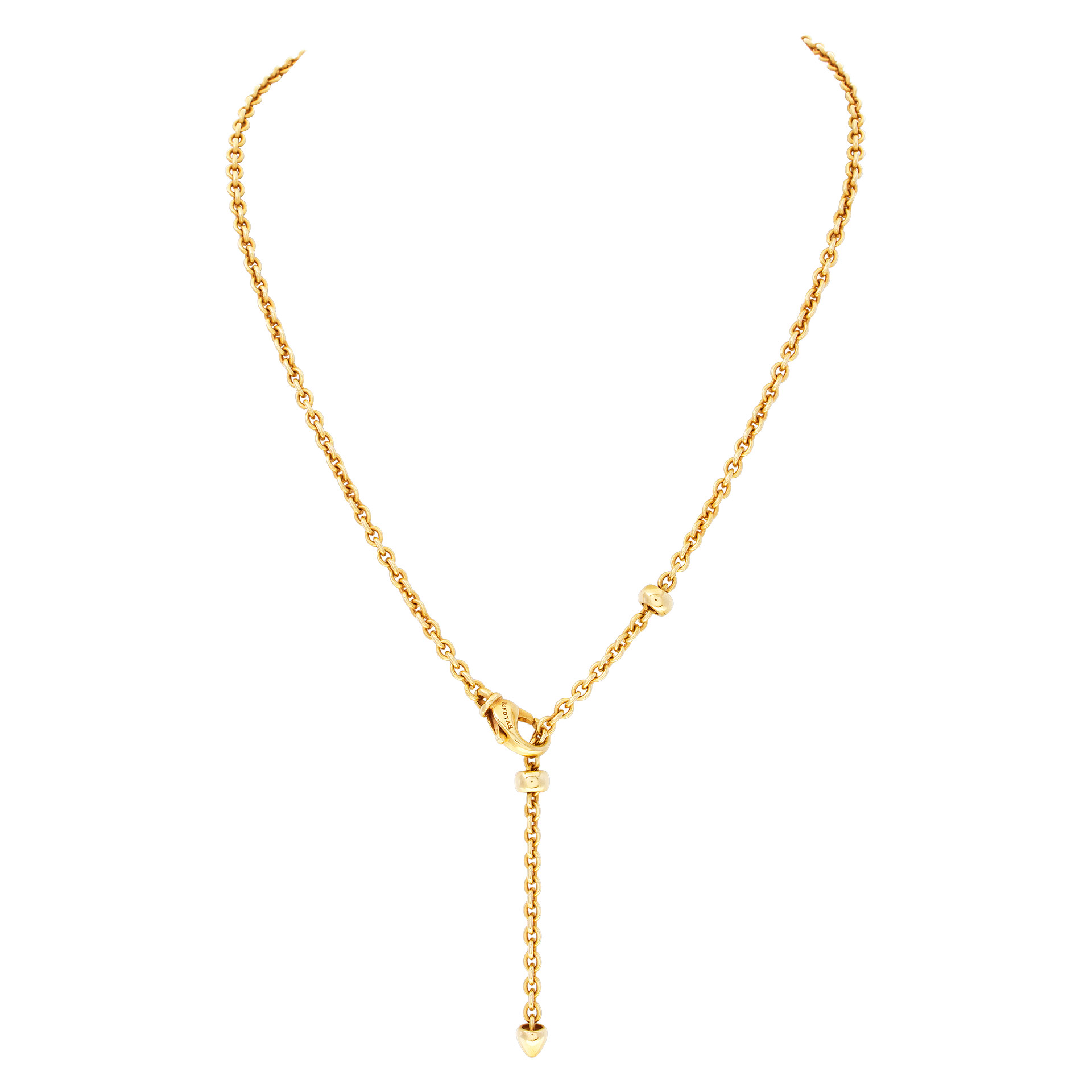 Bvlgari Lariat 18k necklace