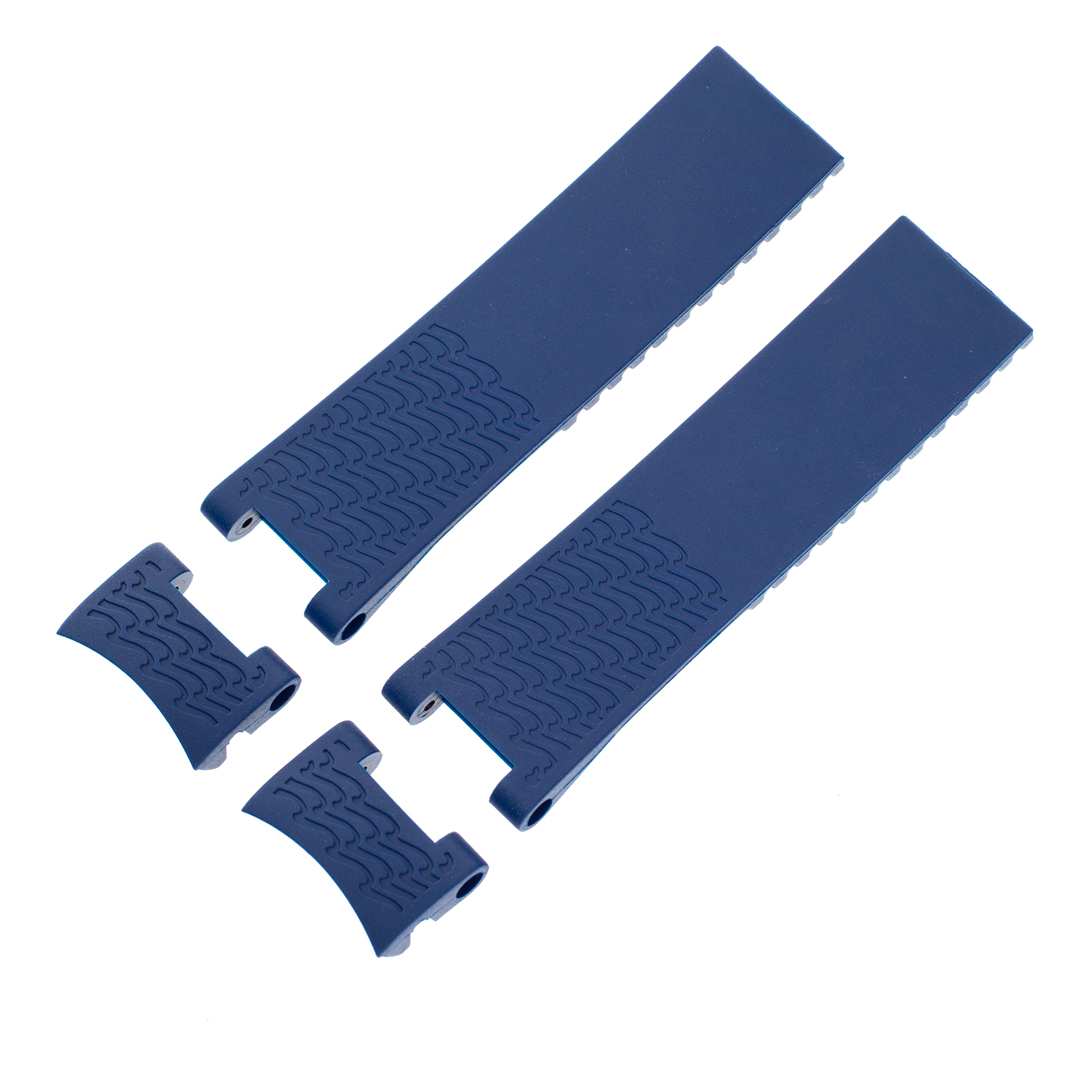 Ulysses Nardin Maxi Marine Diver Blue Rubber Strap (22mm x 20mm)
