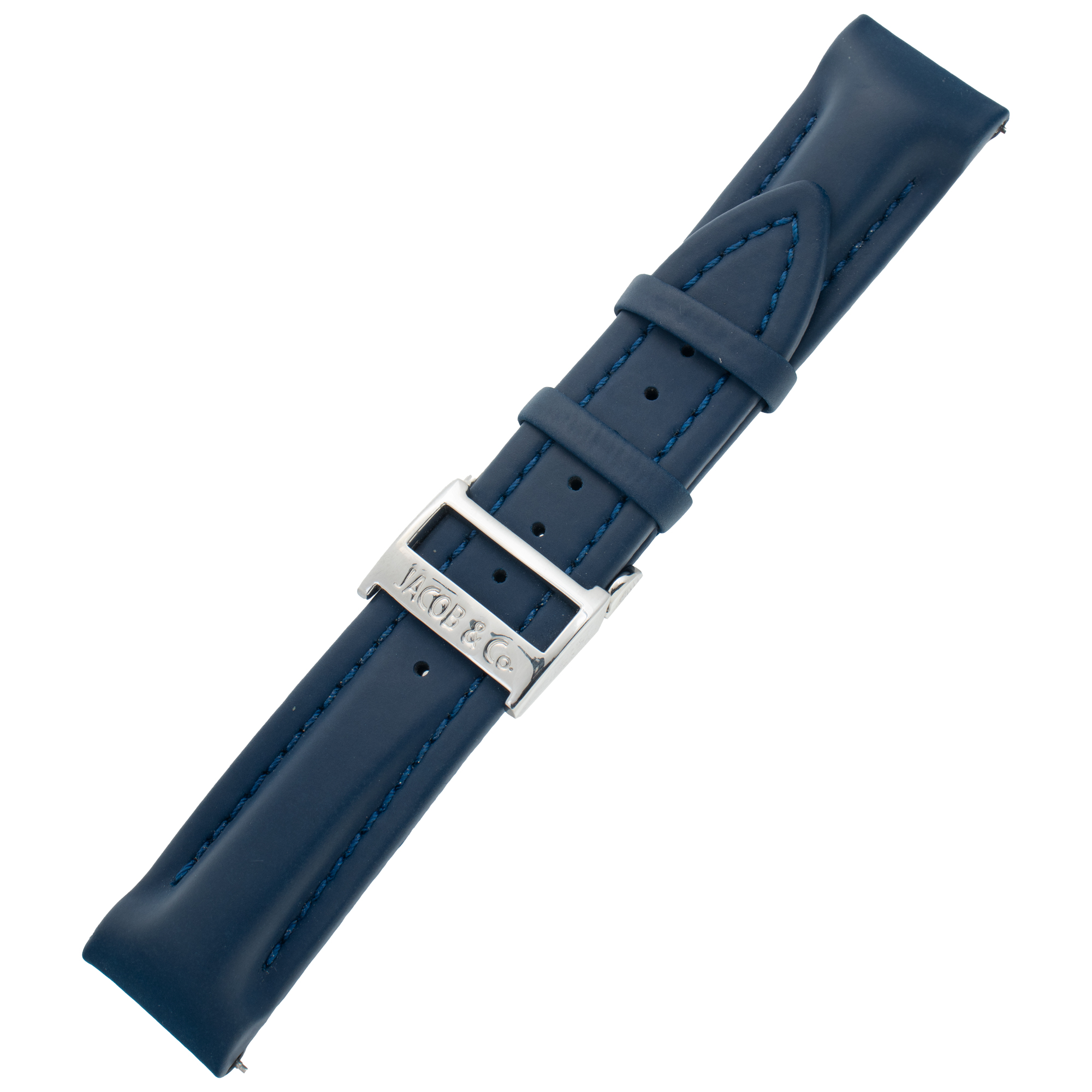 Jacob & Co. Polyurethane Water Resistant Navy Strap 22mm x 20mm
