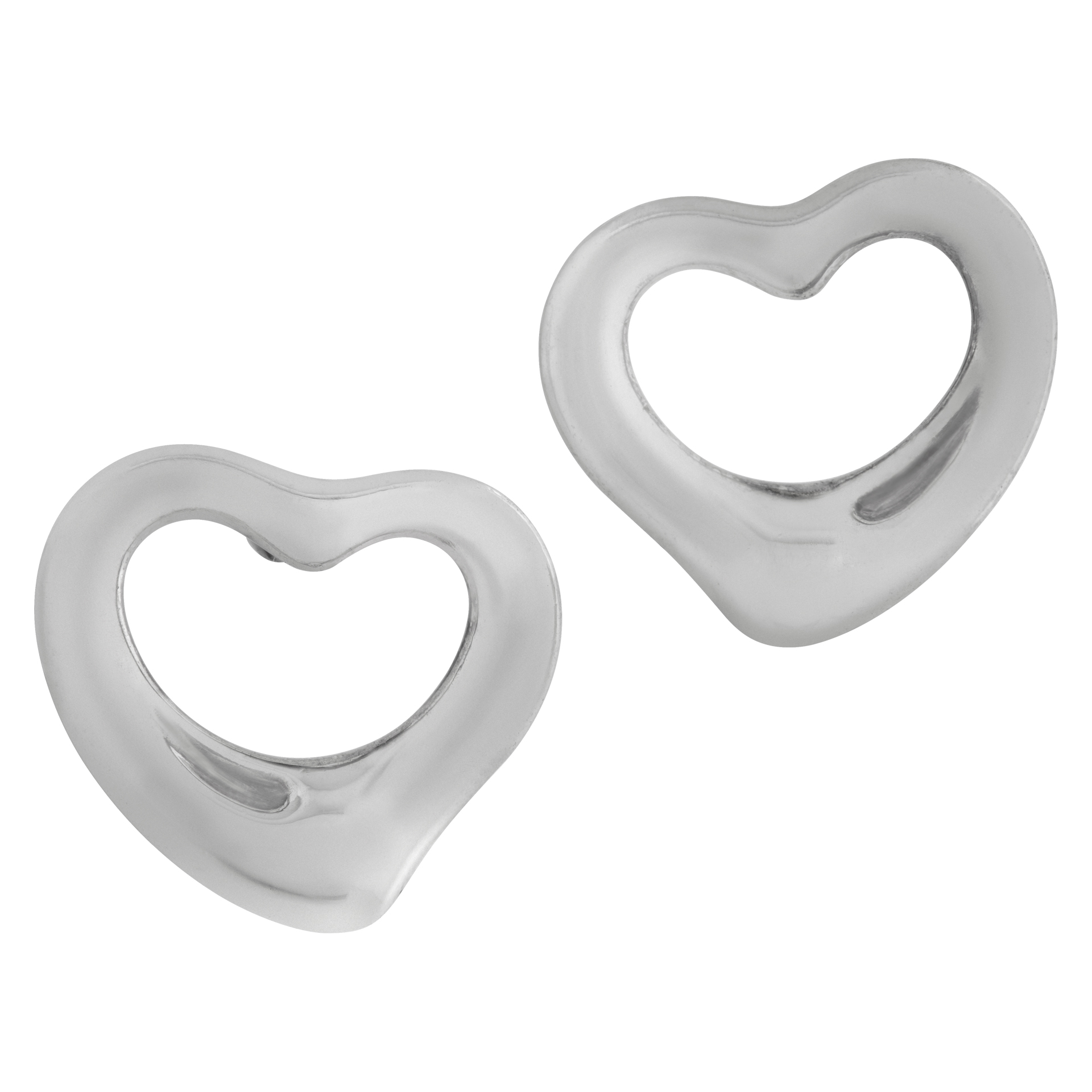 Tiffany & Co. Elsa Perreti Open Heart earrings in sterling silver (Default)