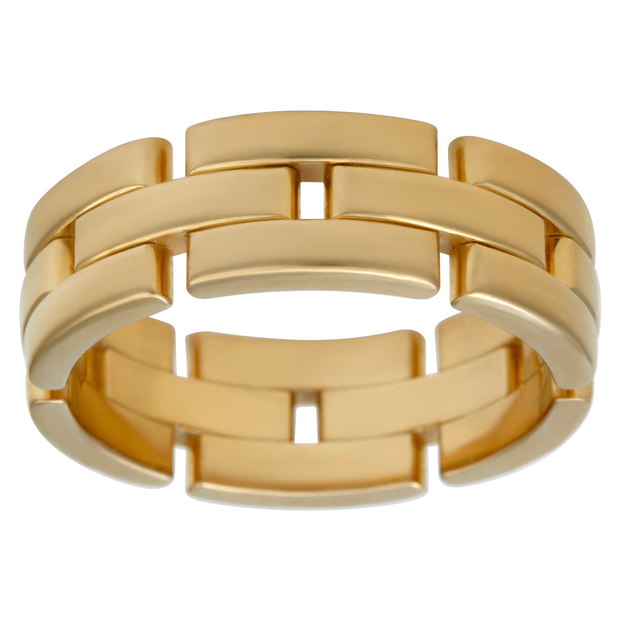 Cartier Maillon Panthere ring in 18k. Euro ring size 67 (US size 11.75)