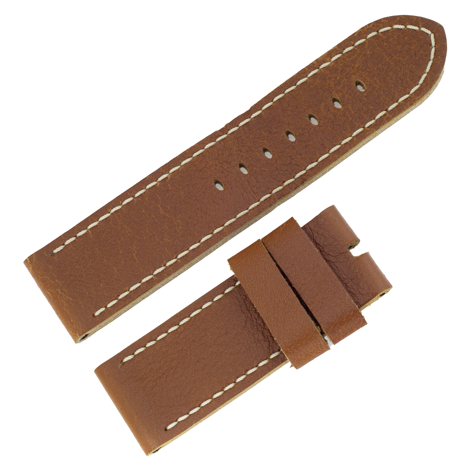 Panerai brown leather strap (26mm x 26mm)
