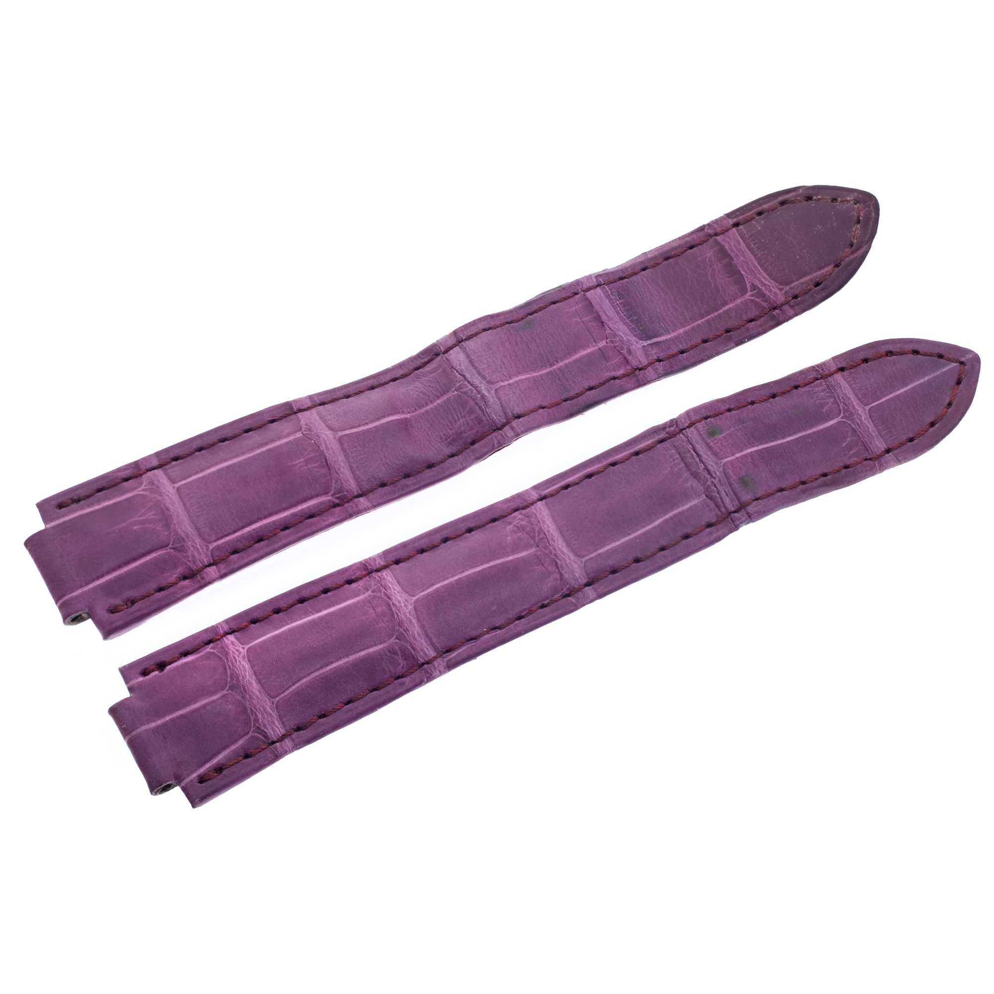 Cartier Original Purple Alligator Leather Strap (Default)