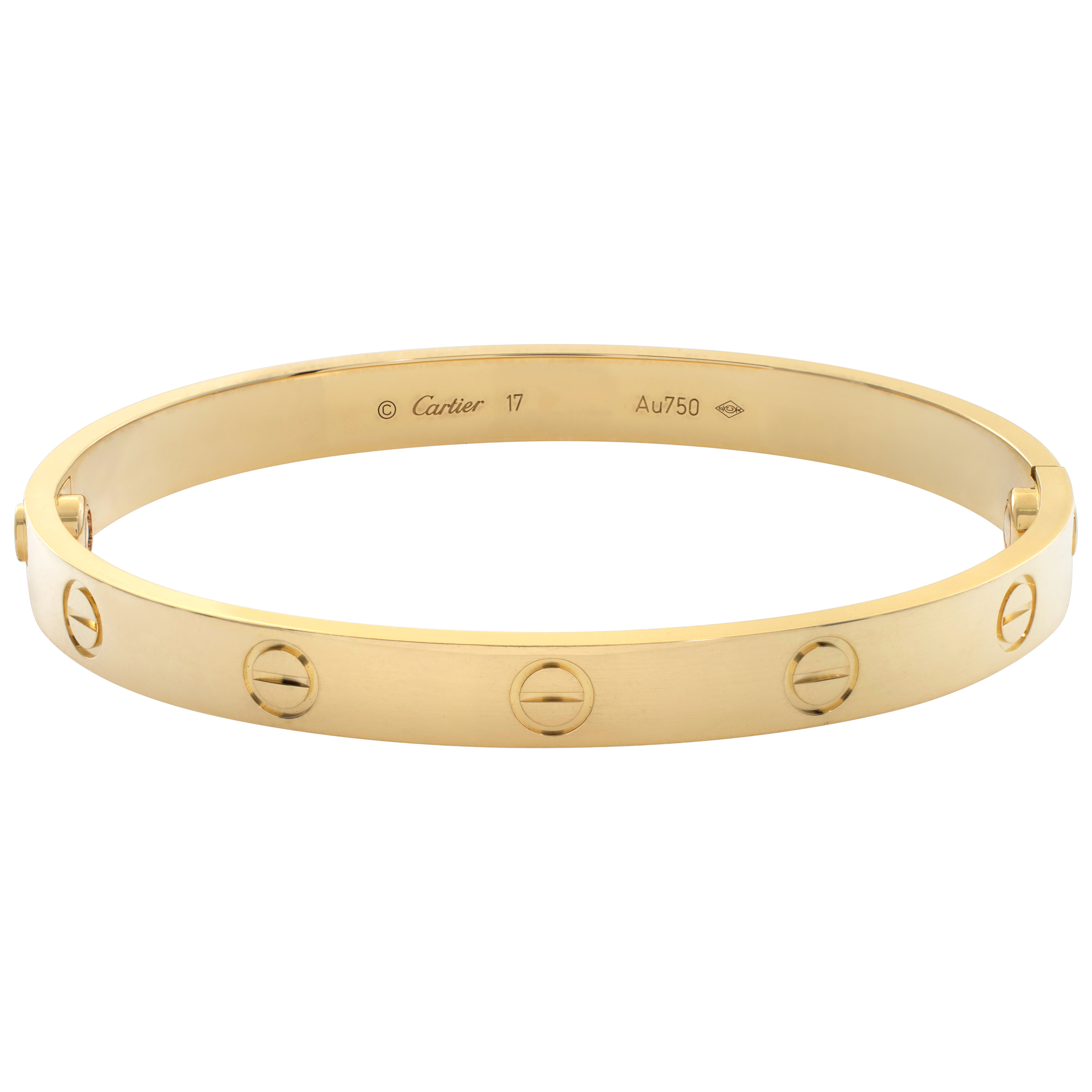 Cartier Love bracelet size 17 18k yellow gold (Default)